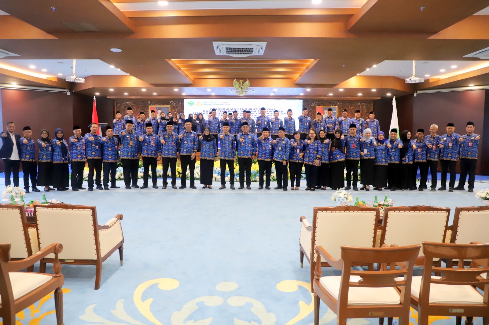 Pengurus Bapor dan LKBH Korpri Kaltim 2026–2031 Resmi Dikukuhkan