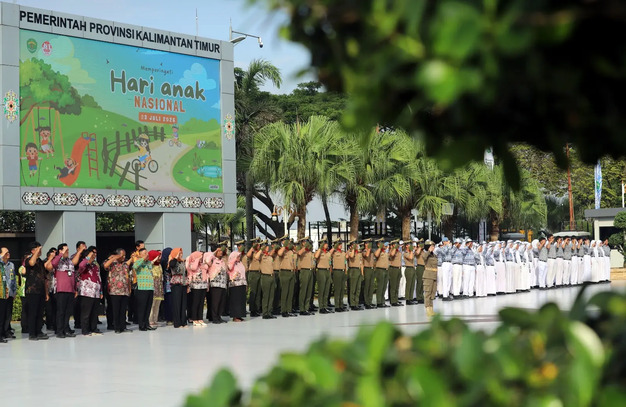 Pemprov Kaltim Serukan Gerakan Sayangi Anak dan Lindungi Masa Depan pada HAN ke-42