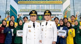 Rudy Mas’ud Tegaskan Komitmen Pendidikan Gratis, 105 Ribu Mahasiswa Kaltim Dibiayai Rp1,3 Triliun